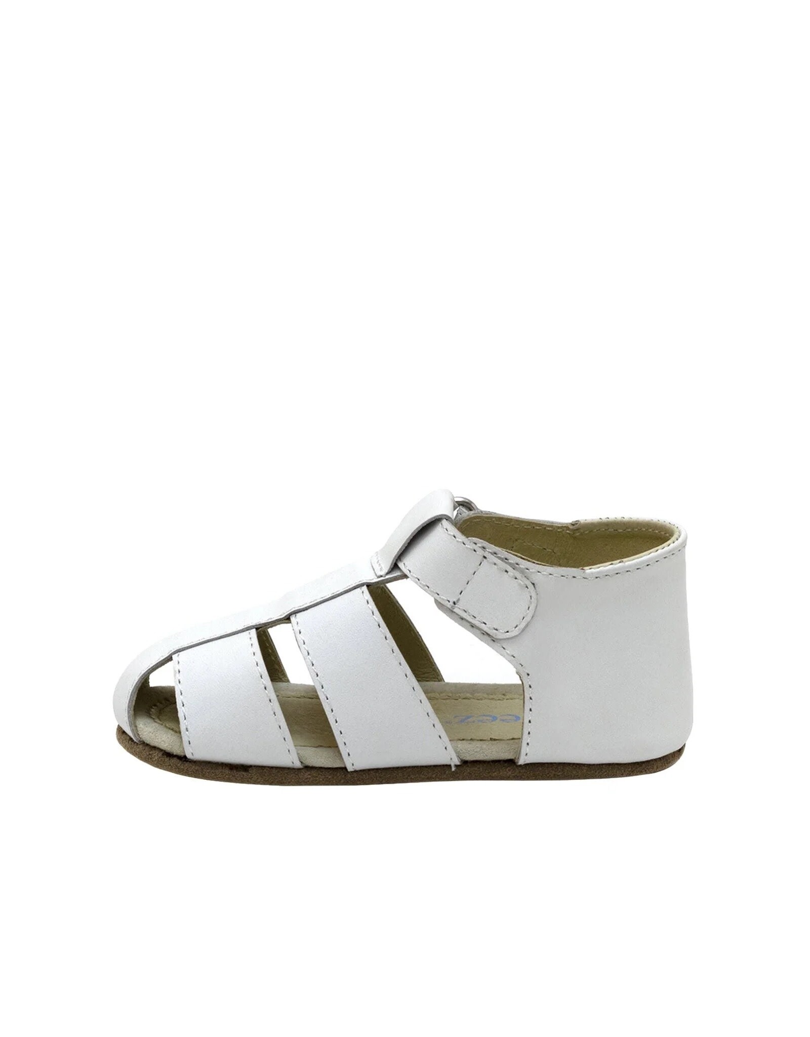Robeez White Lacey First Kick Sandals