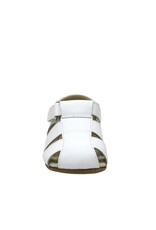 Robeez White Lacey First Kick Sandals