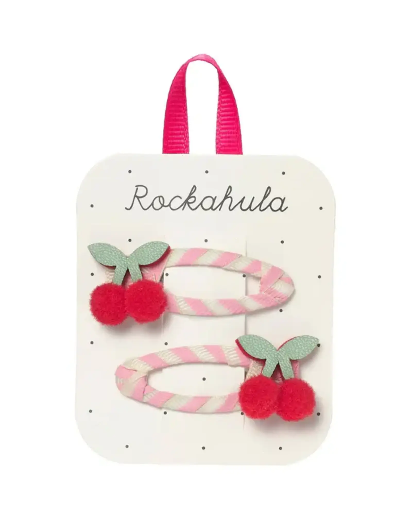 Rockahula Cherry Kiss Stripy Clip