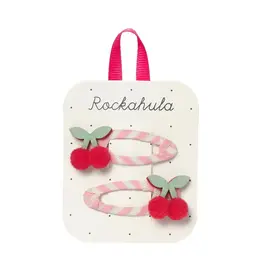 Rockahula Cherry Kiss Stripy Clip