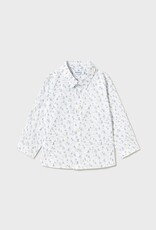 Mayoral Tiny Sail Boats Long Sleeve Button