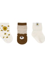 Robeez Oh Honey! 3-Pack Baby Socks