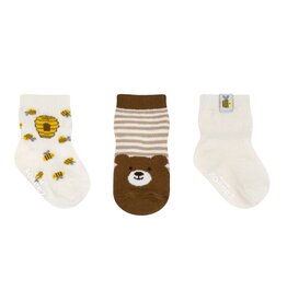 Robeez Oh Honey! 3-Pack Baby Socks