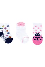 Robeez Little Lady 3-Pack Baby Socks