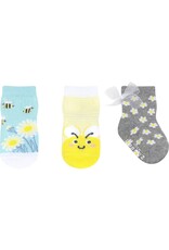Robeez Busy Bee 3-Pack Baby Socks