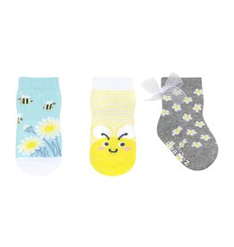Robeez Busy Bee 3-Pack Baby Socks