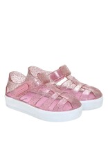 Robeez Pink Elite Glitz Jelly Shoes