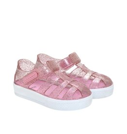 Robeez Pink Elite Glitz Jelly Shoes