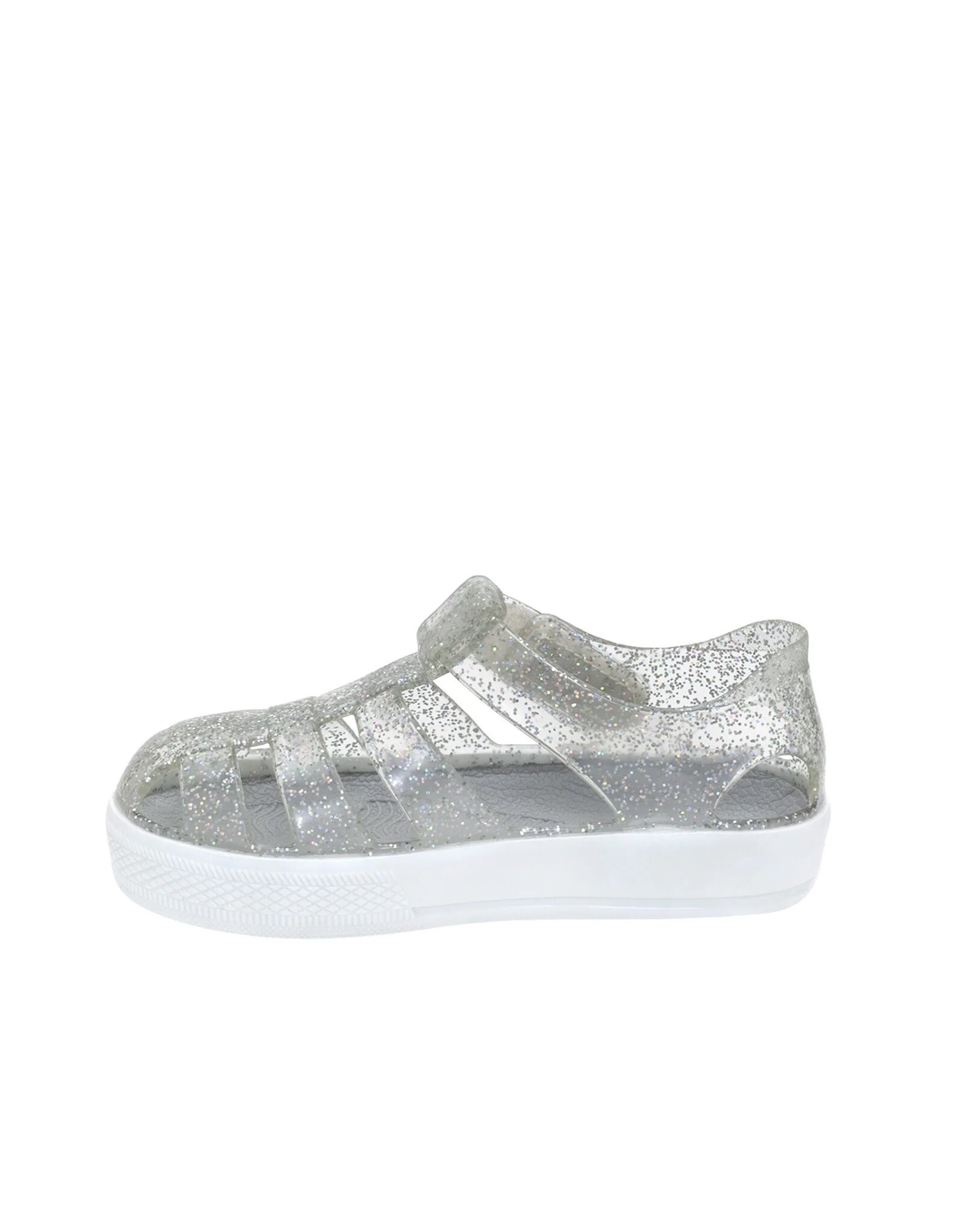 Robeez Silver Elite Glitz Jelly Shoes