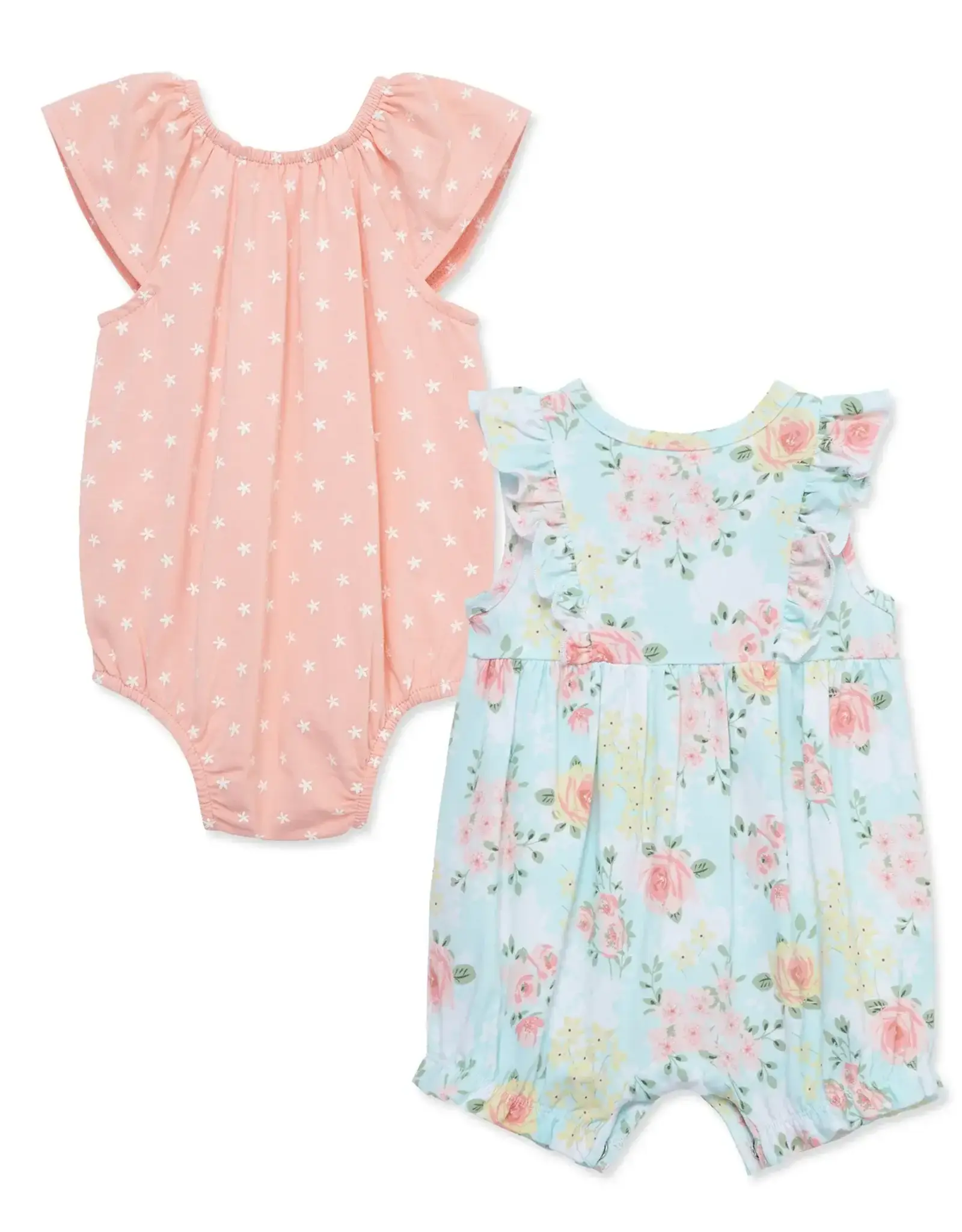 Little Me Rose Meadow Romper
