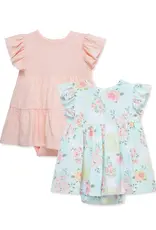 Little Me Rose Meadow Bodysuit Dress
