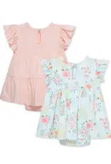 Little Me Rose Meadow Bodysuit Dress