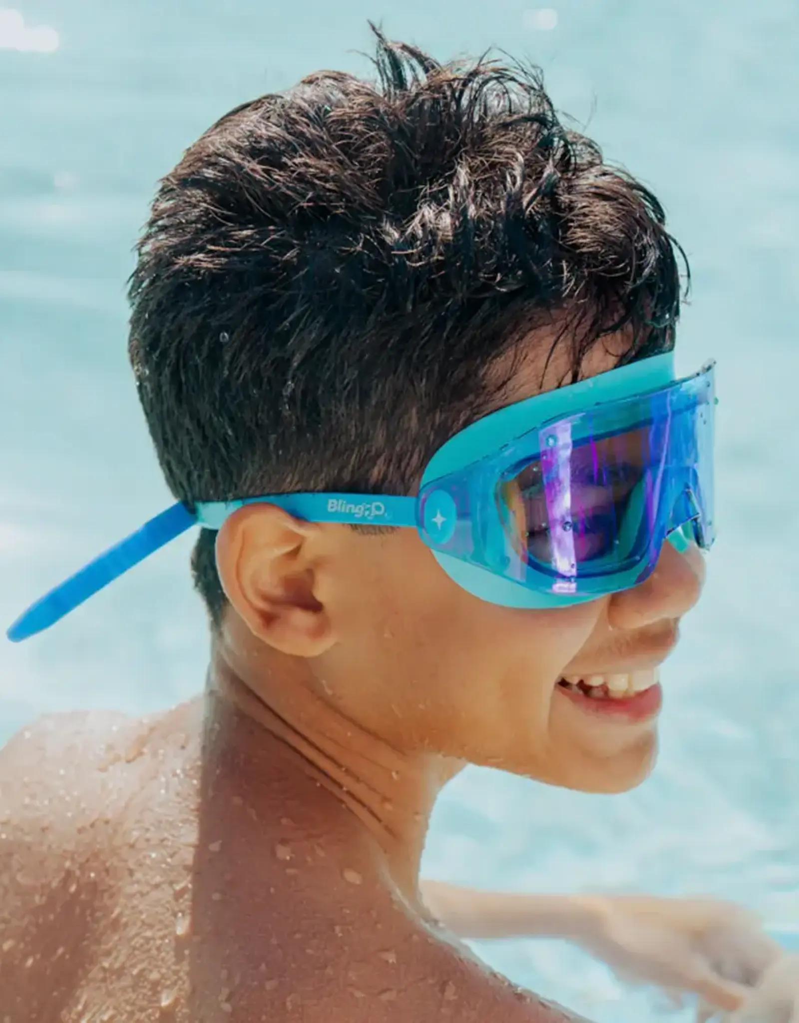 Bling 2 O Boys Hologram Swim Goggles