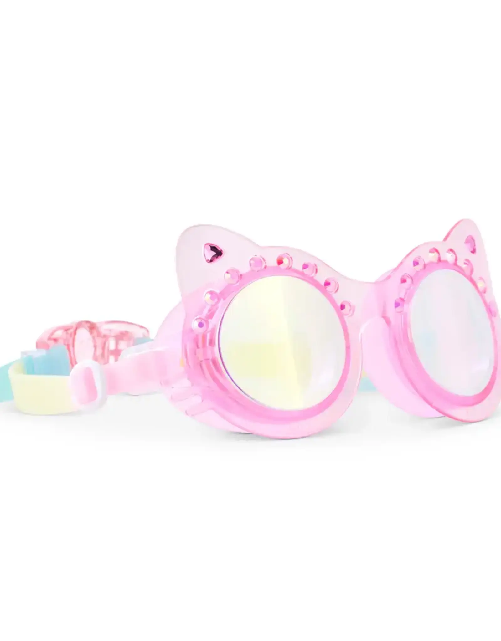 Bling2O Frosted Feline Swim Goggles