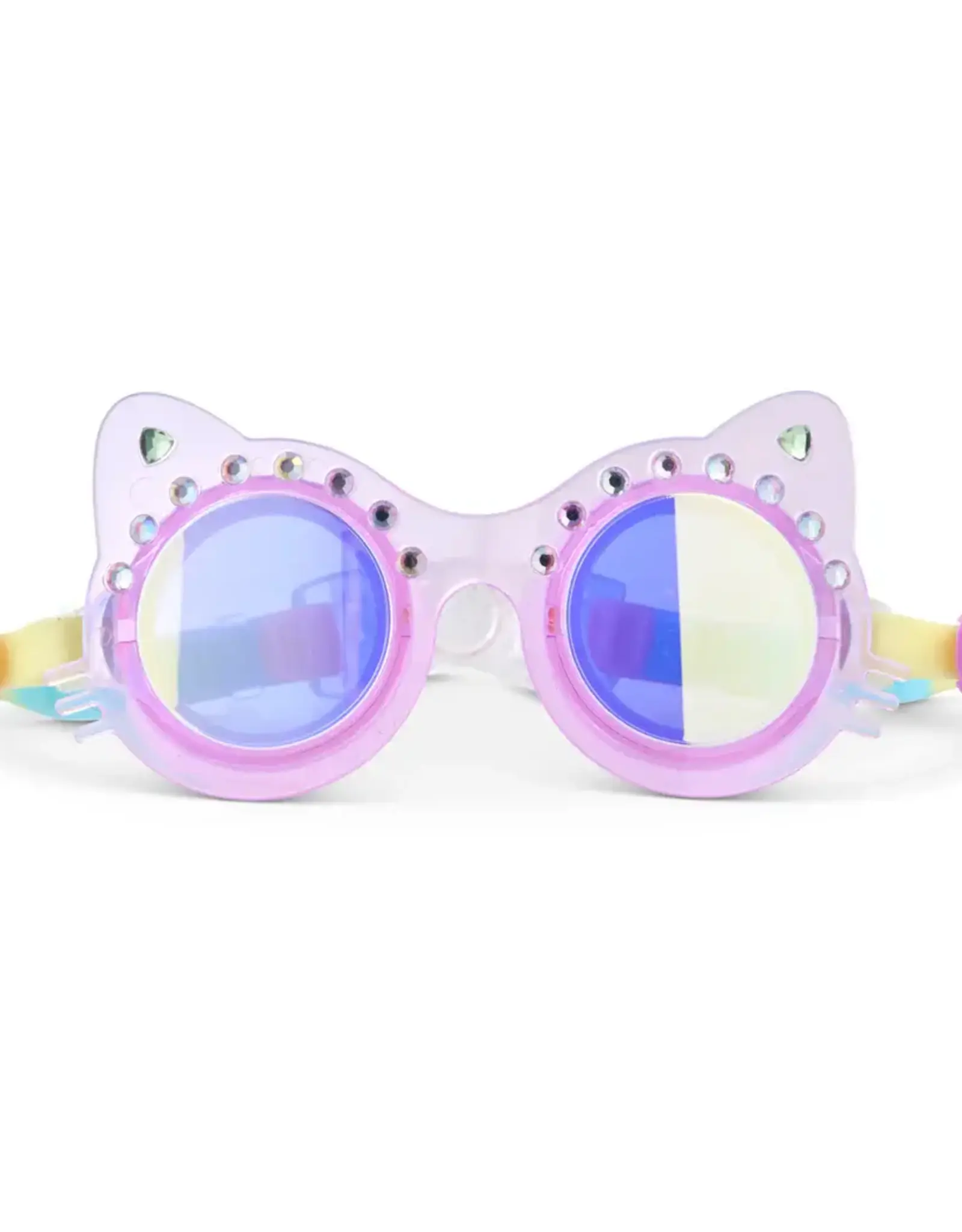 Bling2O Frosted Feline Swim Goggles
