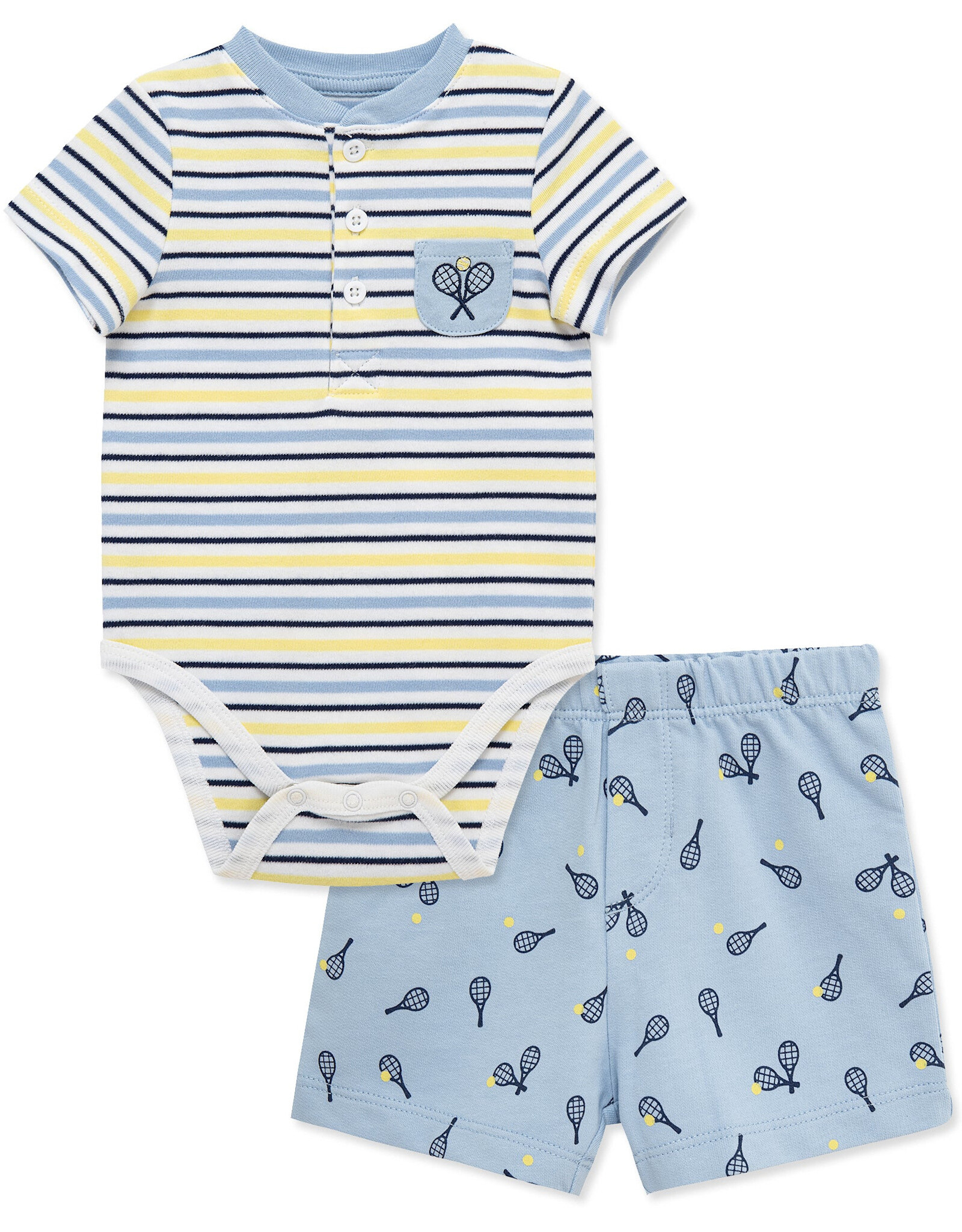 Little Me Tennis Bodysuit & Short Set