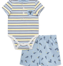 Little Me Tennis Bodysuit & Short Set