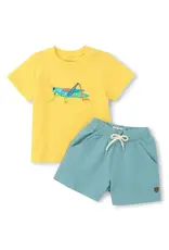 Hatley Grasshopper Tee & Short Set