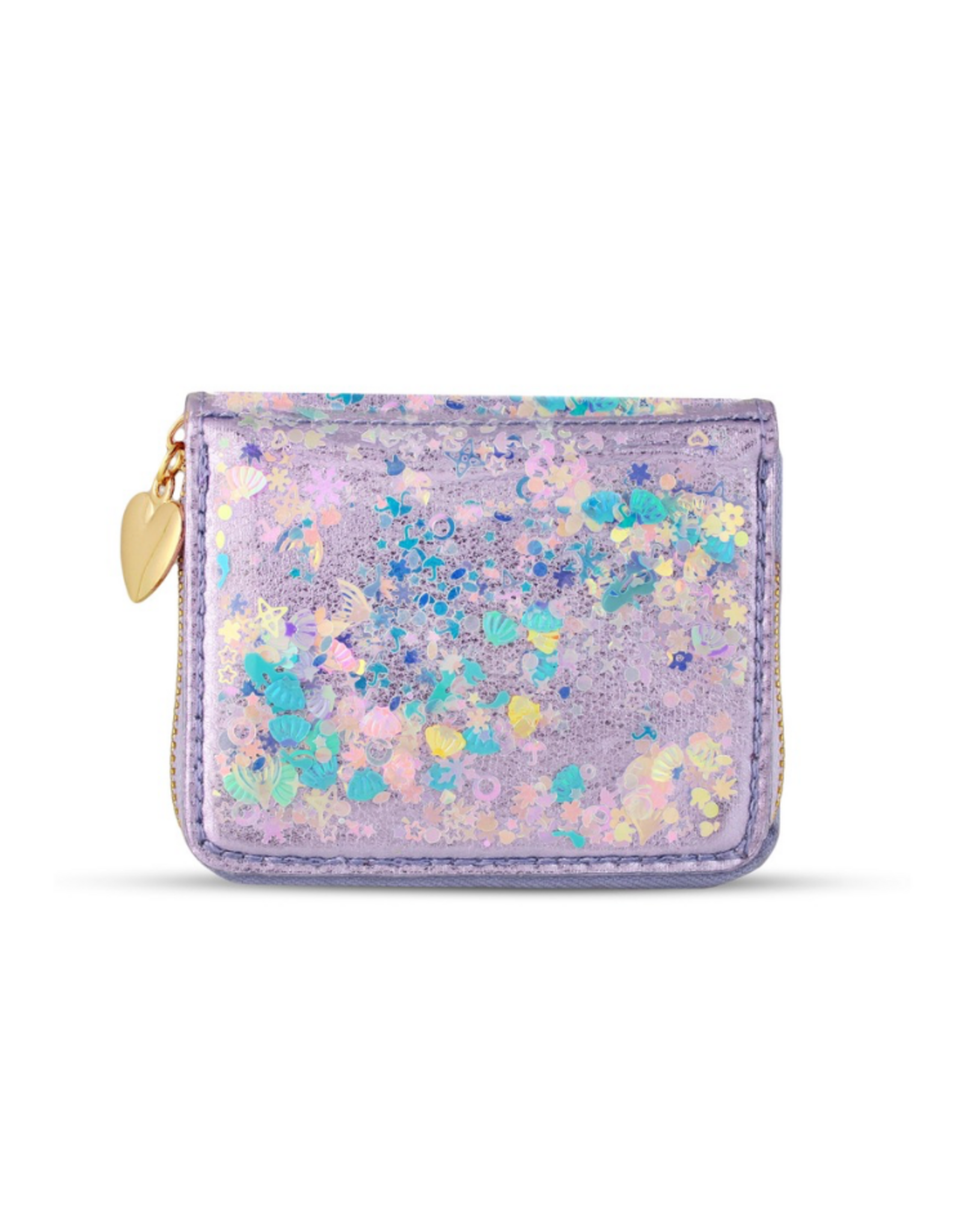 Carrying Kind Confetti Wallet:  Mermaid