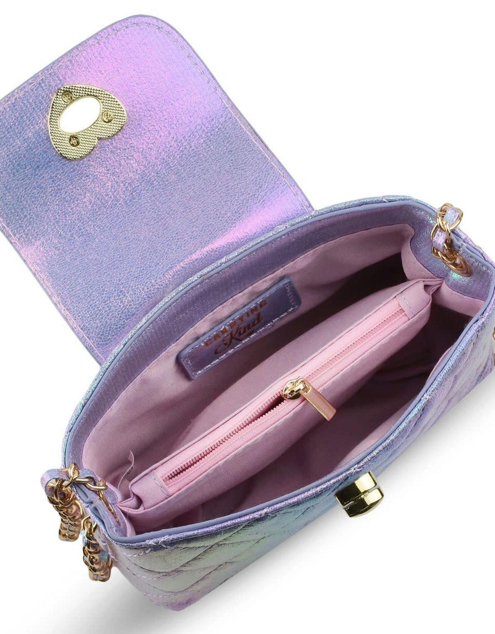Carrying Kind Paige:  Metallic Lavender