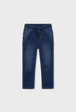 Mayoral Boys Dark Wash Soft Denim Joggers