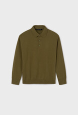 Mayoral Khaki Polo Neck Sweater
