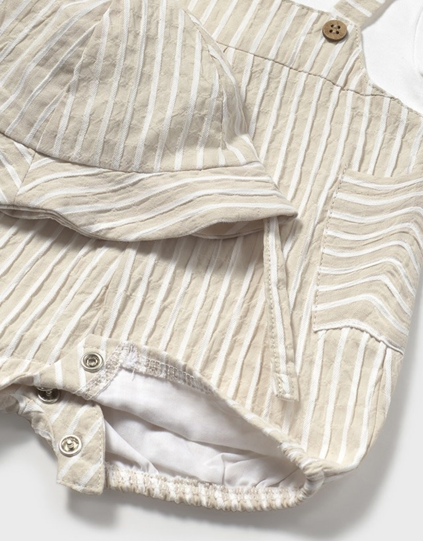 Mayoral Root Short Bodysuit w/ hat