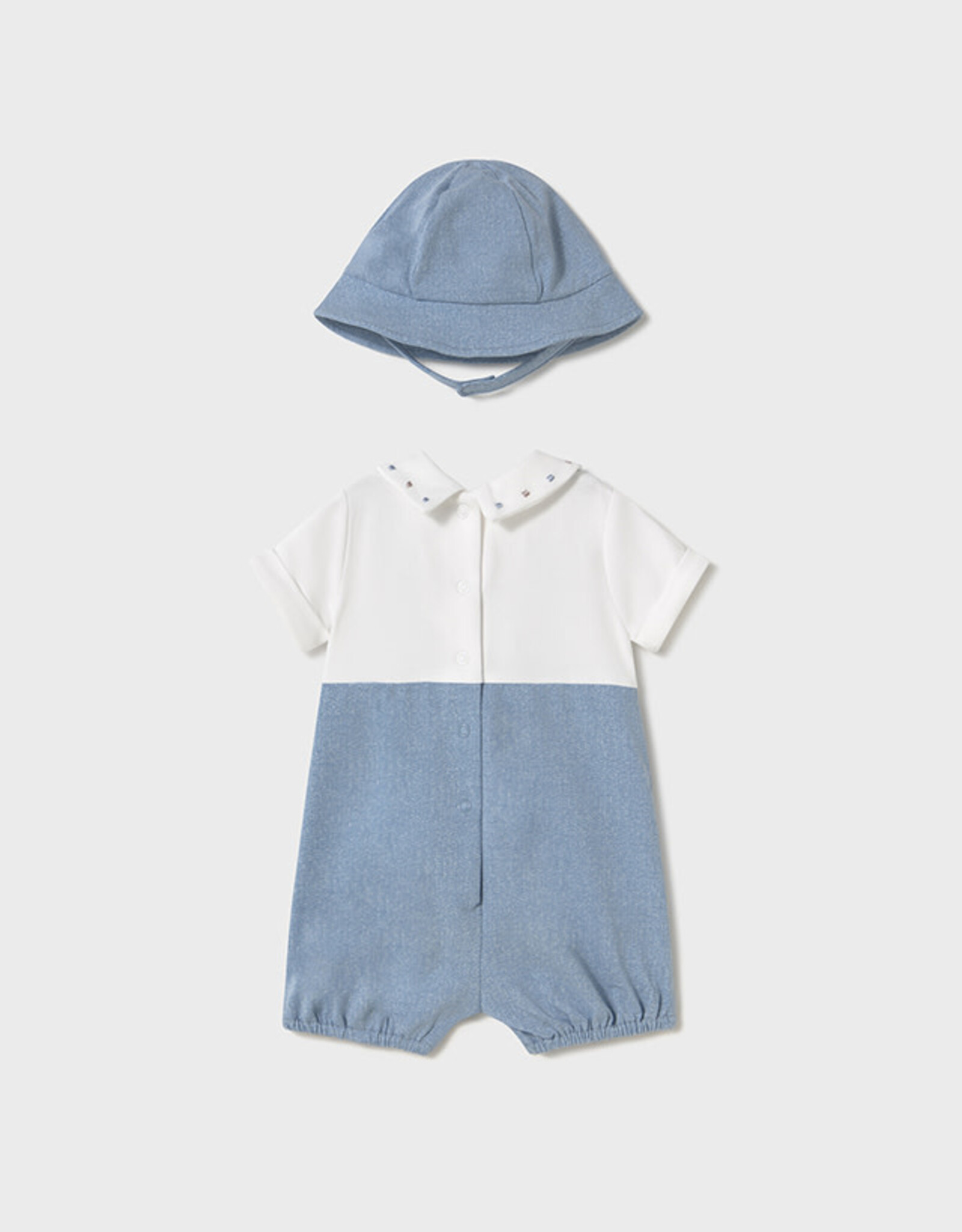 Mayoral Riviera Dungaree with hat