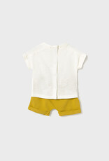 Mayoral Olive Bees Boys Knit set (4 garments)