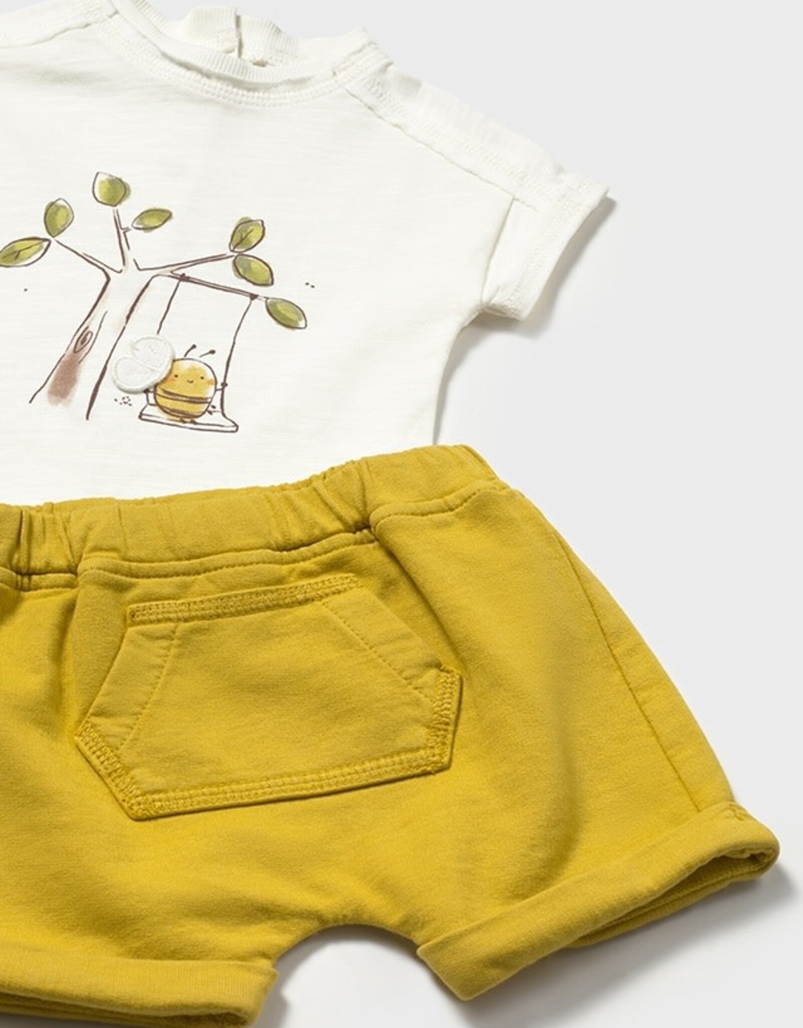 Mayoral Olive Bees Boys Knit set (4 garments)