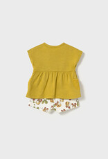 Mayoral Olive Bees Girls Knit set (4 garments)