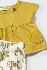 Mayoral Olive Bees Girls Knit set (4 garments)