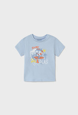 Mayoral Sky Blue Sailing Shark Shirt