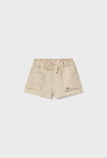 Mayoral Sepia Shorts with Bow Waist