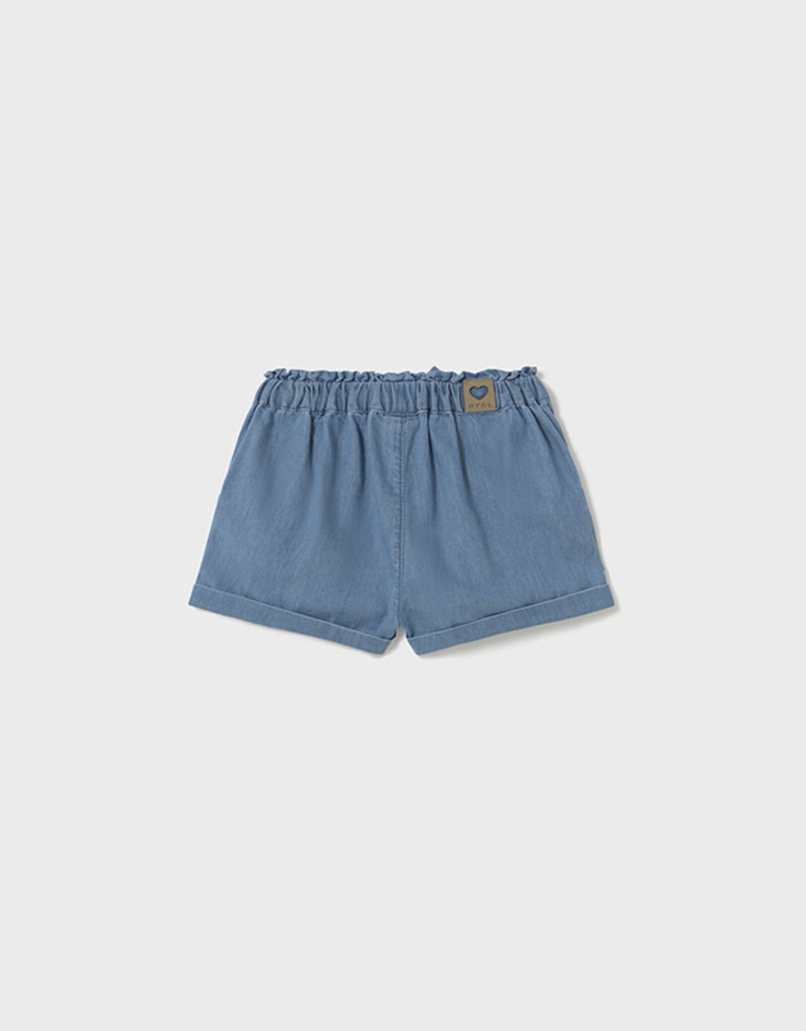 Mayoral Light Blue Shorts with Bow Waist