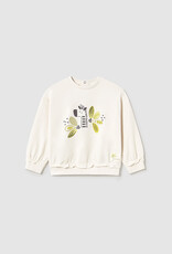 Mayoral Pistachio Zoo Pullover