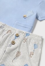 Mayoral Sky Kites Short and T-Shirt Set