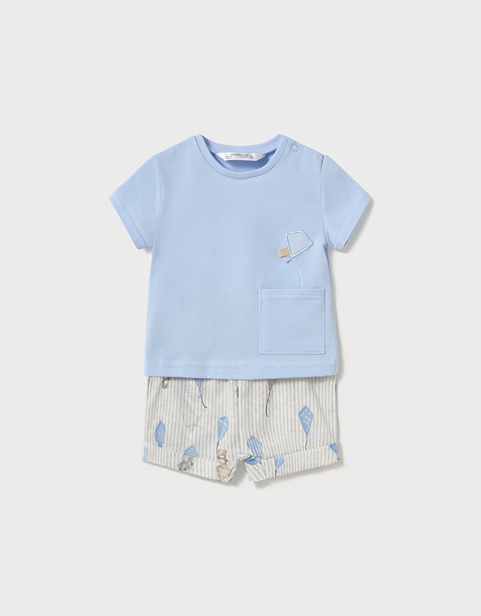 Mayoral Sky Kites Short and T-Shirt Set