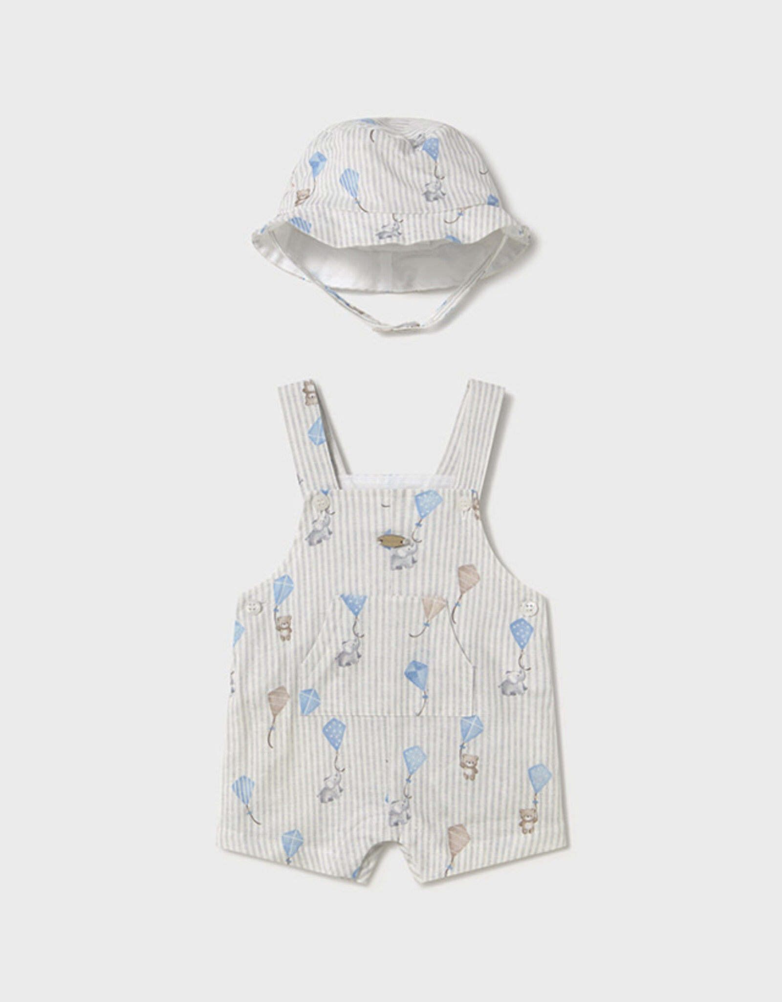 Mayoral Sky Kite Overalls w/Hat