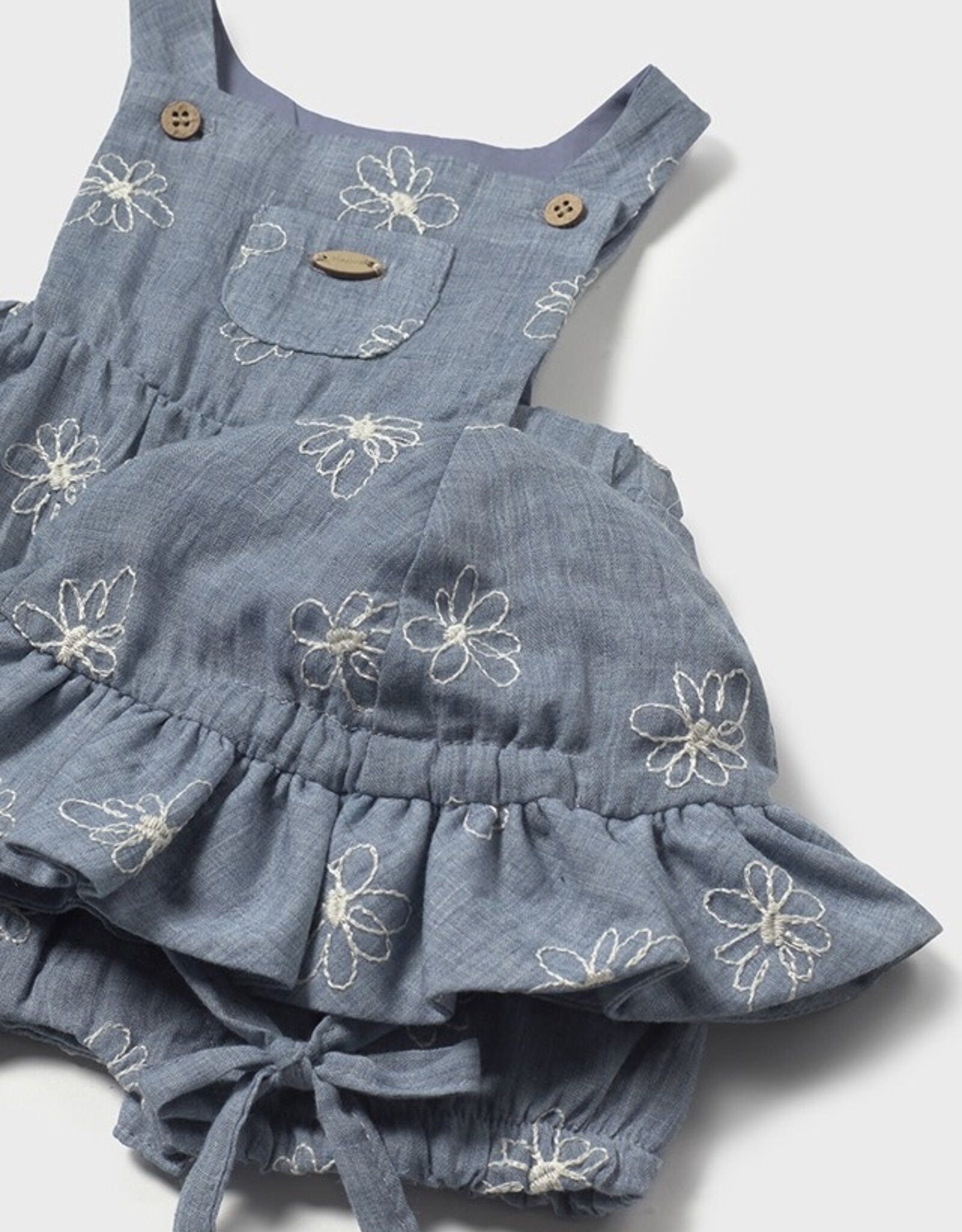 Mayoral Bluestone Overall w/Hat