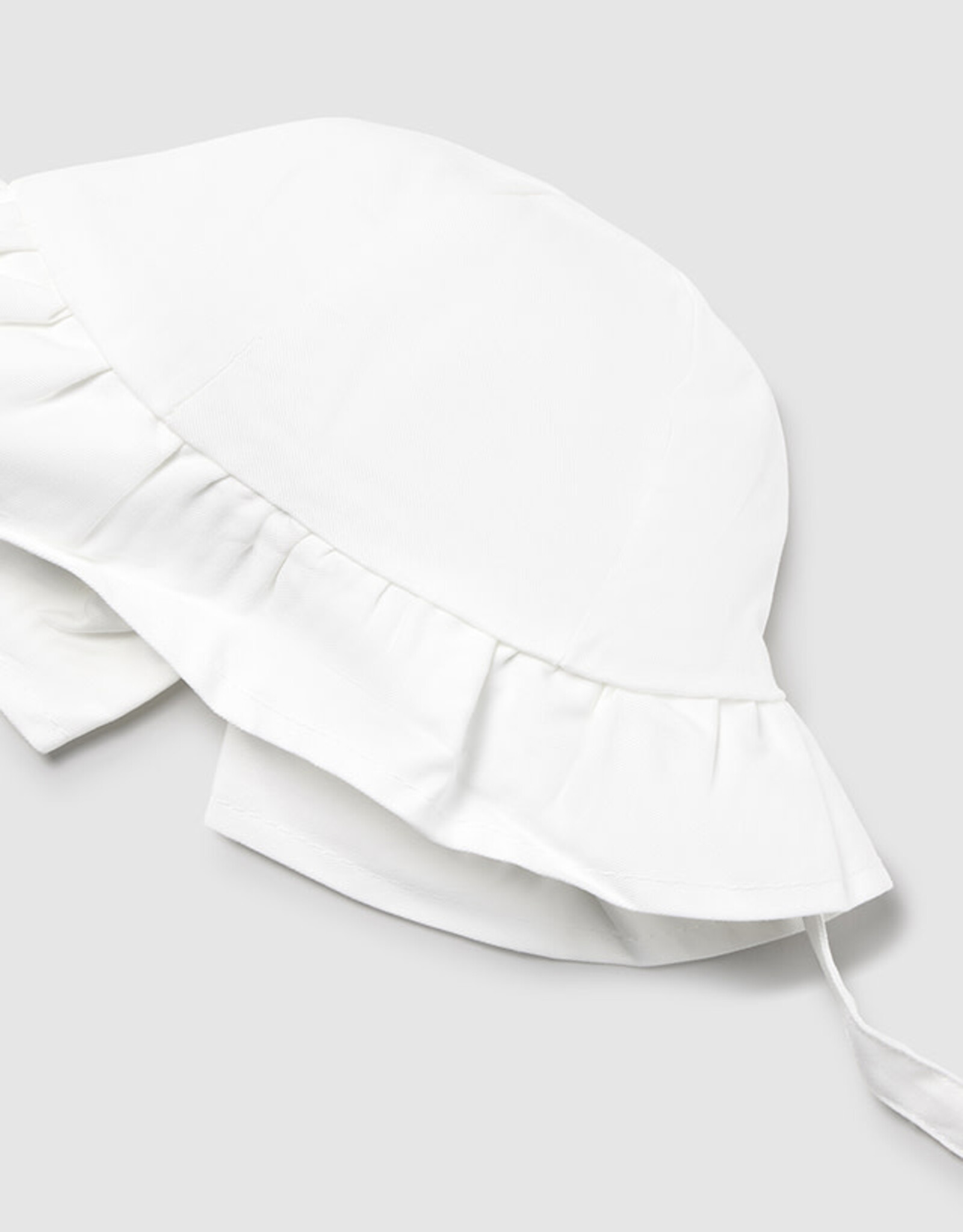 Mayoral White Baby Hat