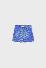 Mayoral Indigo Patterned Shorts