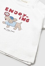 Mayoral Puppy 2 Shirt Set Red/White