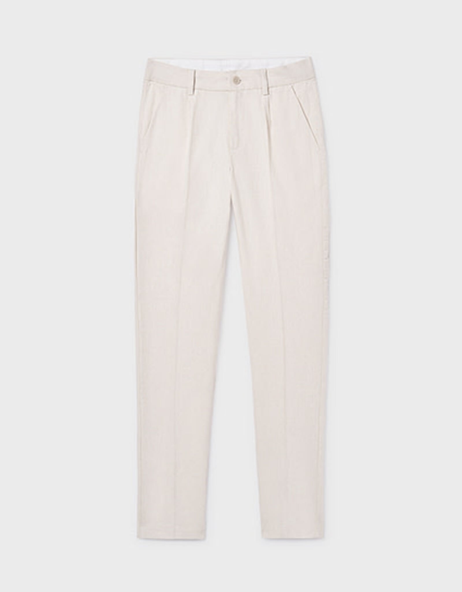 Mayoral Oat Linen Suiting Pants