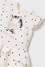 Mayoral Wild Baby Knit Dress w/Diaper Cover