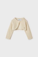 Mayoral Champagne Knit Cardigan