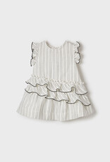 Mayoral Natural Dress Dress w/Frill