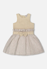 Deux Par Deux Cement Dress with Belt