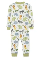 Little Me Safari Zip Front One-Piece