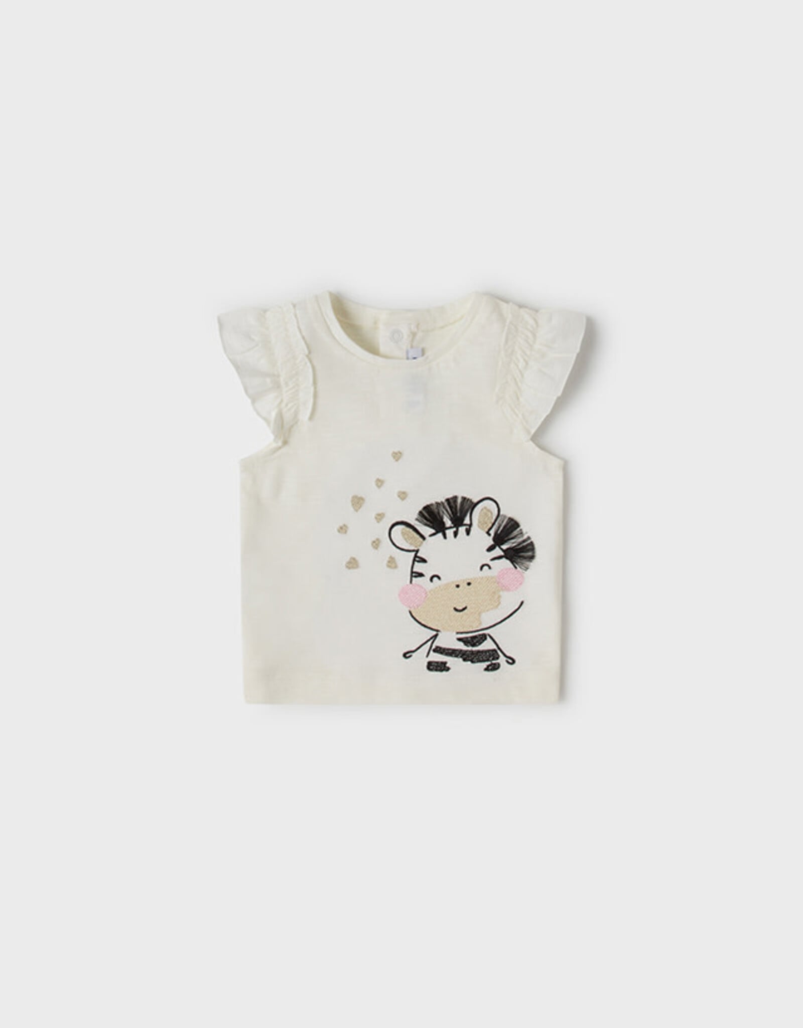 Mayoral Short Sleeve Zebra T-Shirt